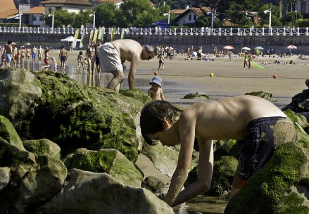 Plage de Santa Marina, Ribadesella